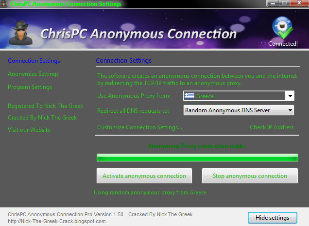 Serial Key Chrispc Anonymous Proxy Pro